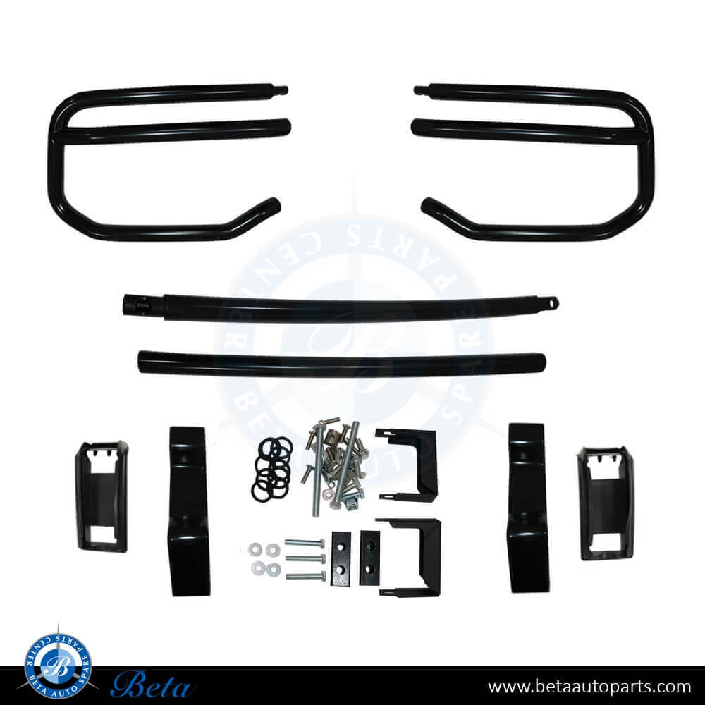 G63 Bull Bar Black for Mercedes G-Class W463 2018-Up models, Part Number 4638807601 G63 Bull Bar Black for Mercedes G-Class W463 2018-Up models, Part Number 4638807601